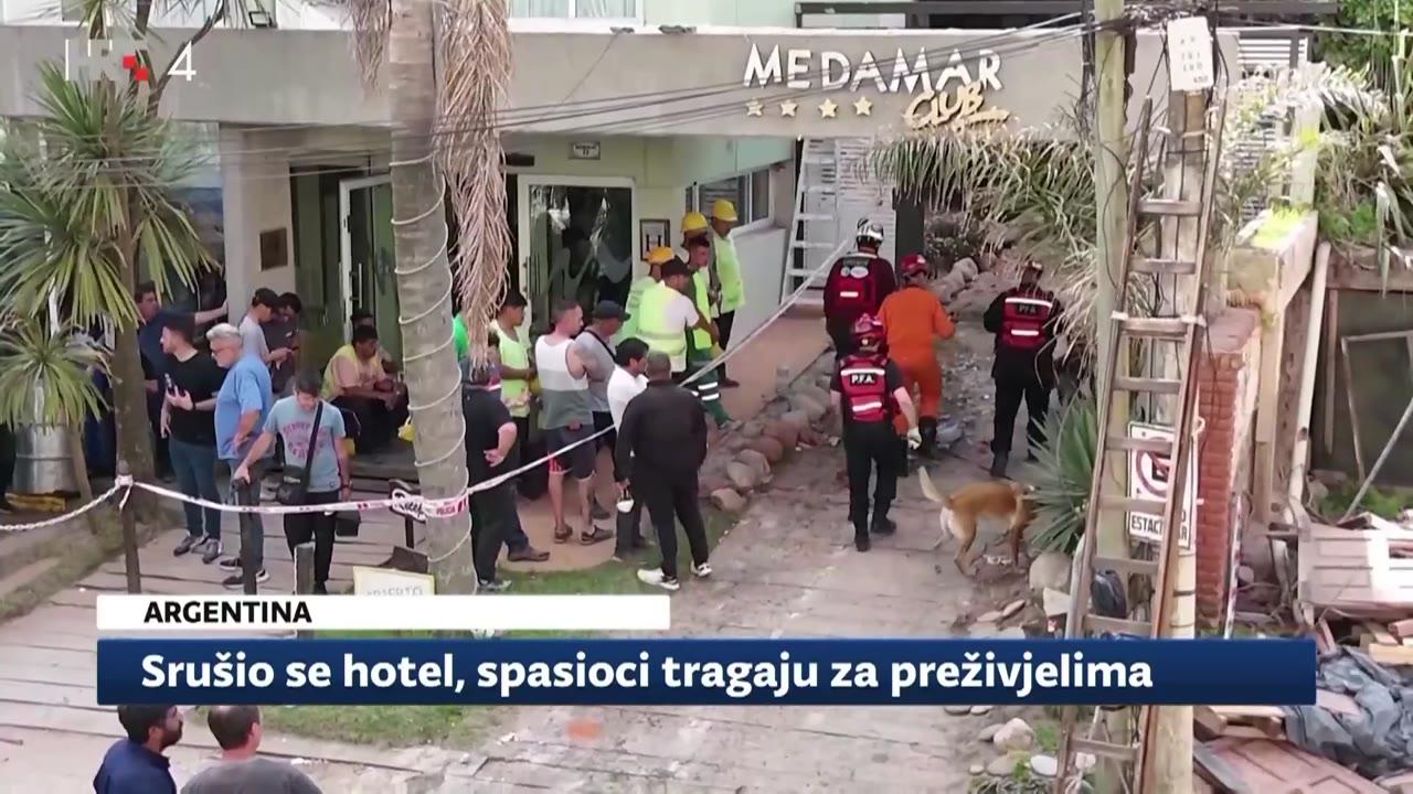 Bez komentara: Argentina - Srušio se hotel, spasioci tragaju za preživjelima