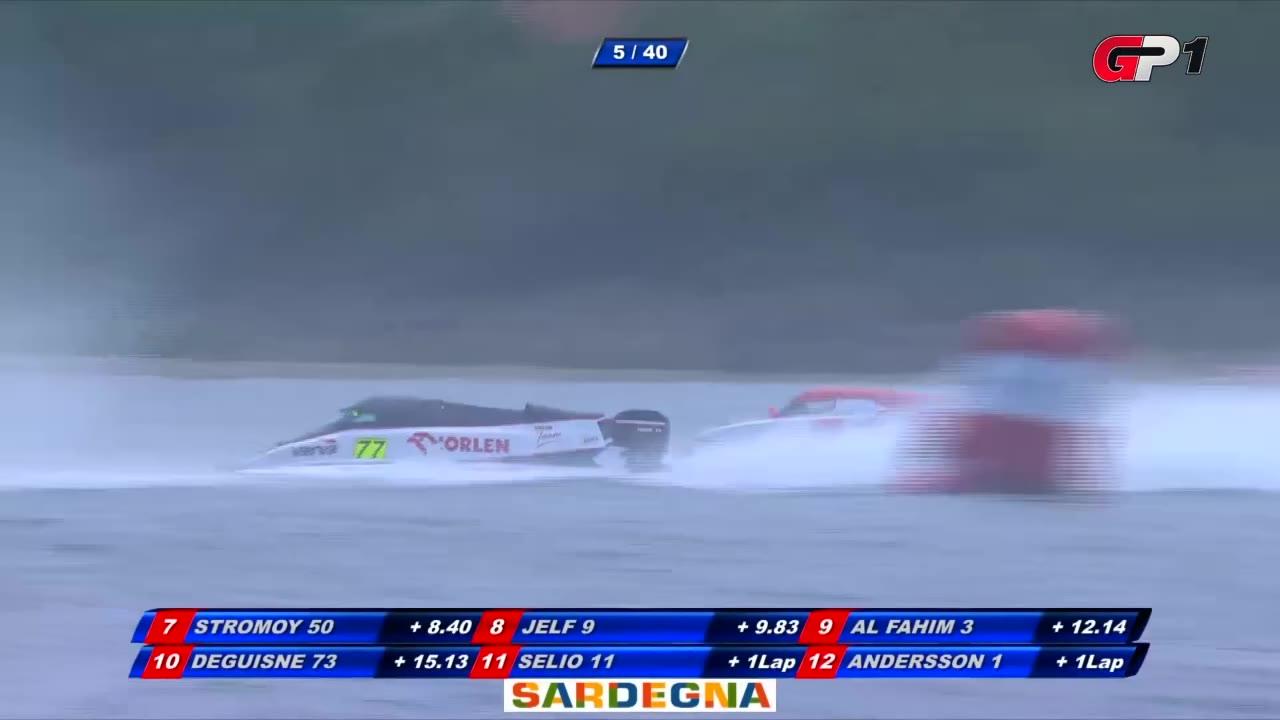 Powerboat World Championship F1H2O 2024: GP of Italy - glavna utrka