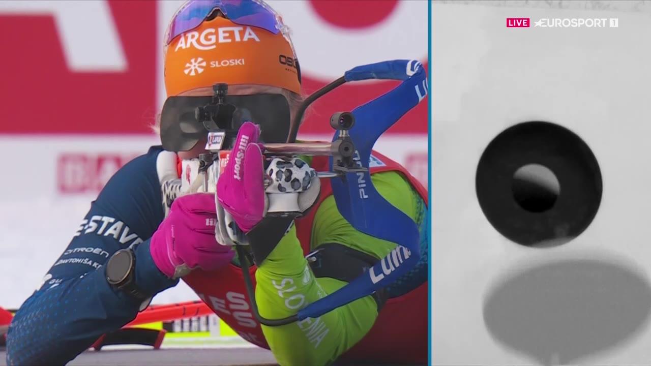 Biatlon: Le Grand-Bornand | Žene Potjera, Svjetski kup