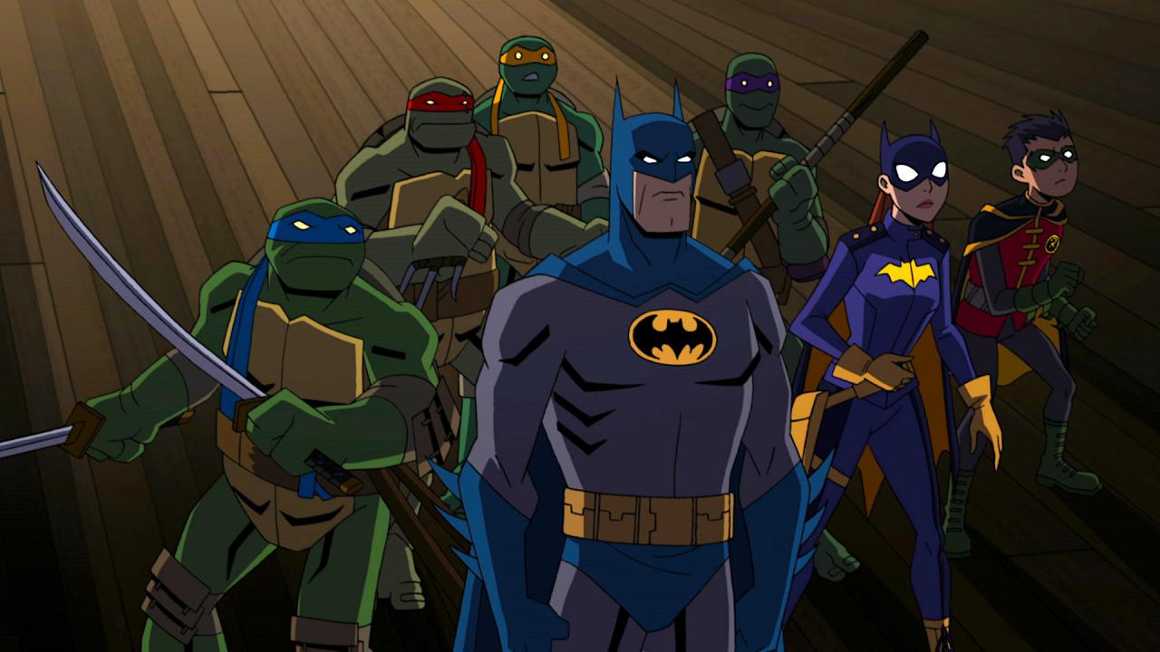 Batman vs tinejdžerskih Ninja kornjača