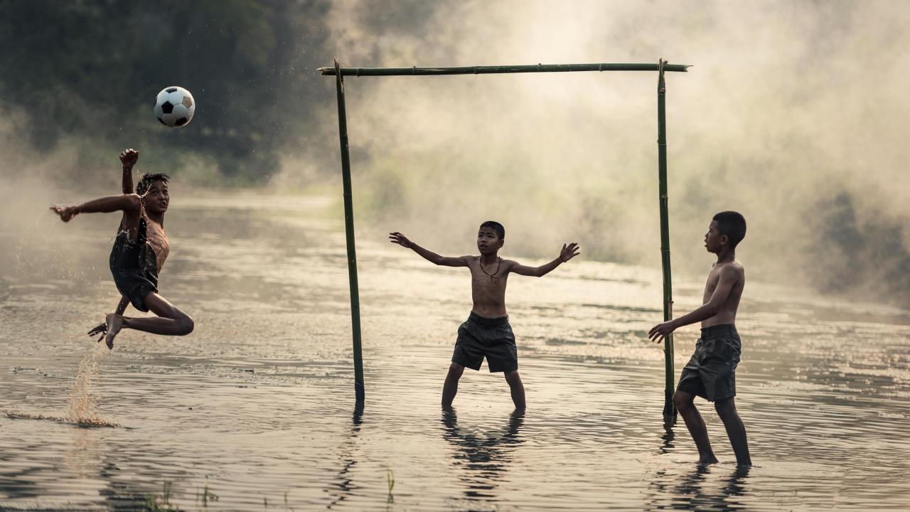 STREET FOOTBALL IN MY COUNTRY