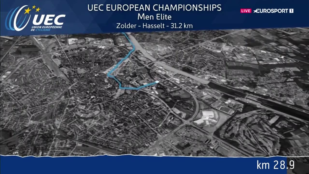 Biciklizam: Europsko prvenstvo, Limburg, Belgija, Muški pojedinačni kronometar