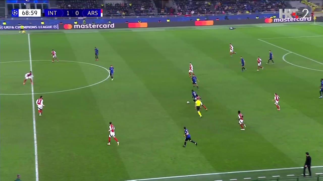 Nogomet, Liga prvaka - 4. kolo: Inter - Arsenal, 2.pol.