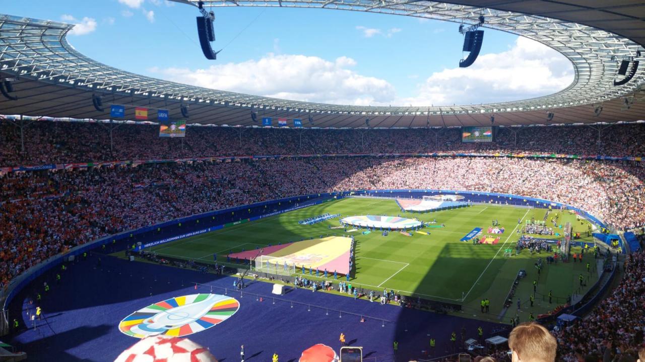 Nogomet, UEFA EURO 2024: Hrvatska - Italija, 1.pol.