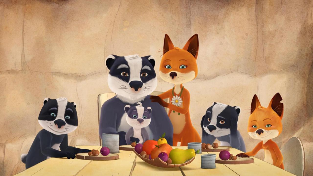 The Fox-Badger Family 0