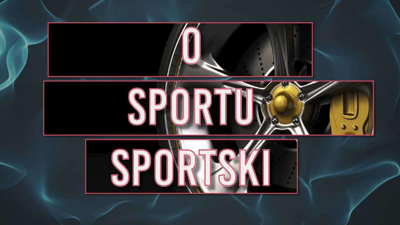 O sportu sportski - Biserka - Vrbek, emisija