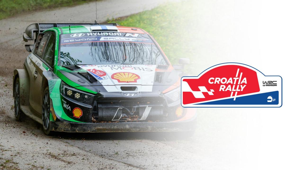 WRC - Croatia Rally 2024. - ceremonijalni start (prijenos)